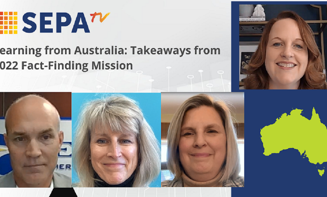 Learning from Australia: Takeaways from the 2022 SEPA Fact-finding Mission